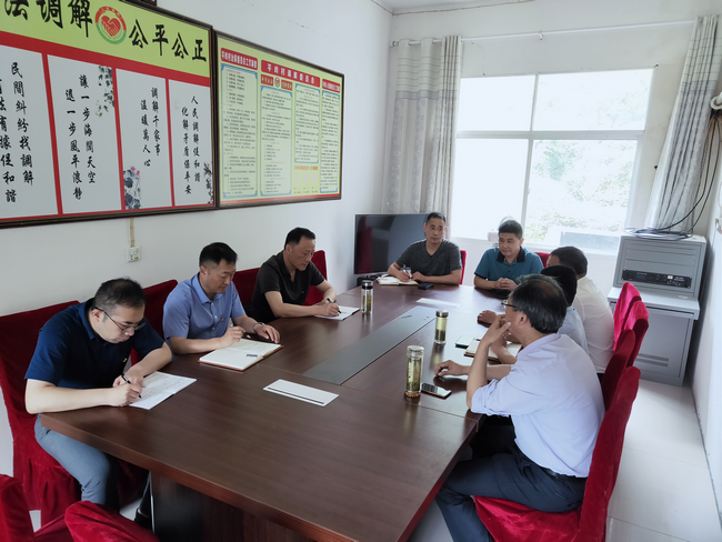 安慶港華扶貧組送黨課進結對村